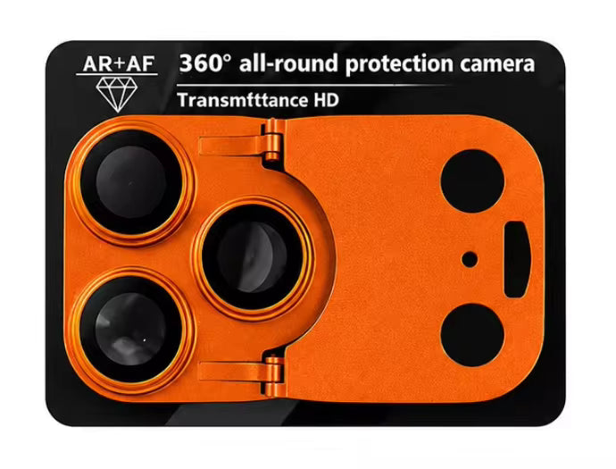 Metal and Tempered Glass Rear Camera Lens Protector For iPhone 18 Pro Max