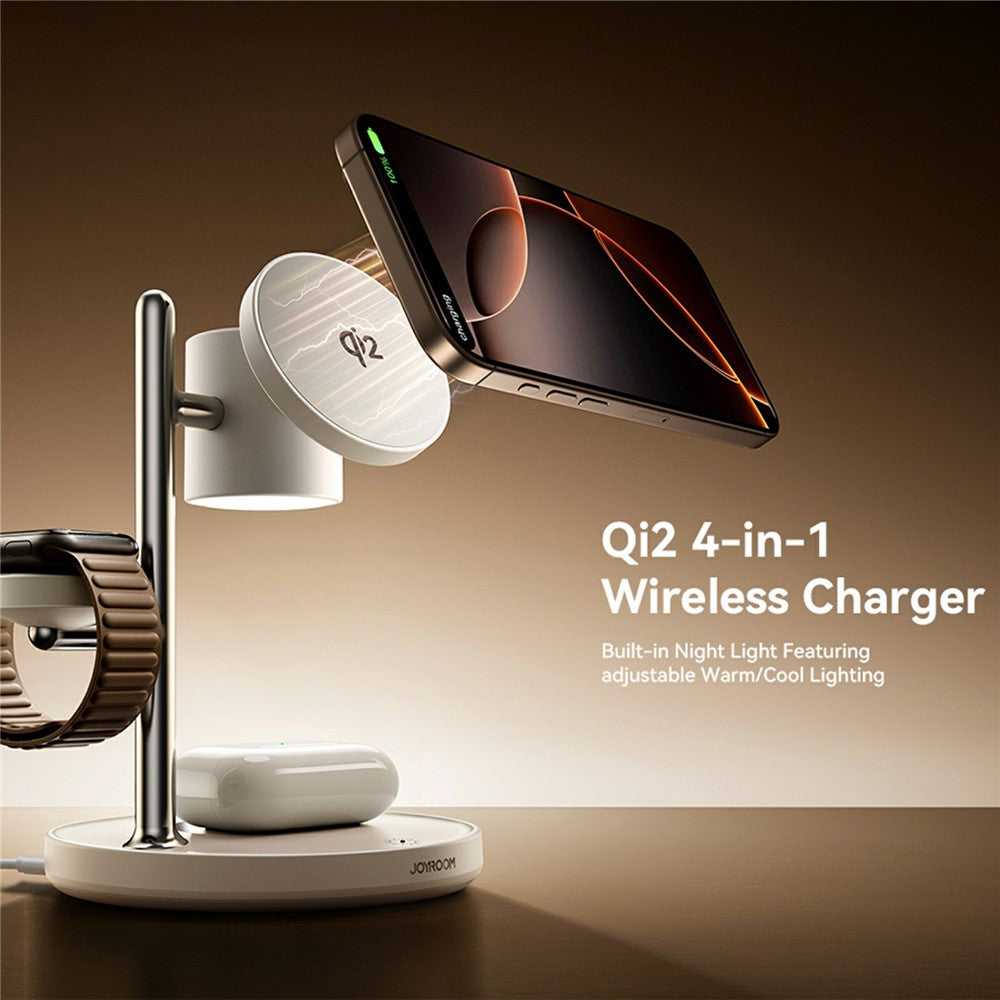 JOYROOM JR-W23 Qi2 4-in-1 Wireless Charger