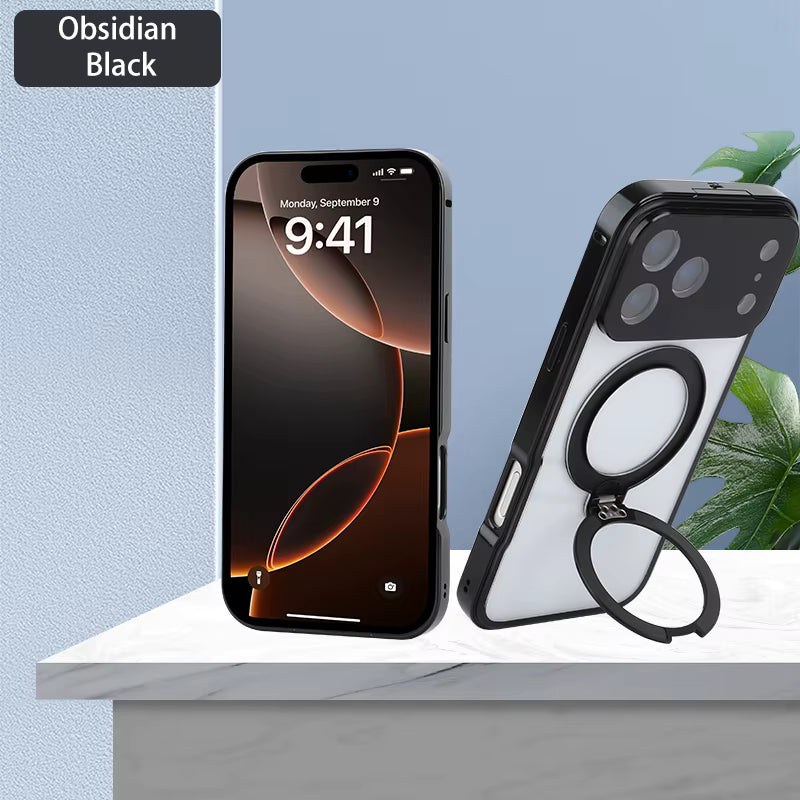 360 magnetic transparent case for iPhone