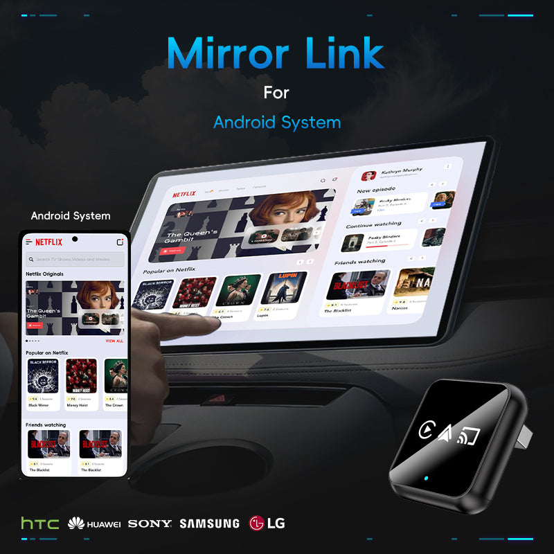 3 in 1 Carplay Box Wireless CarPlay & Android Auto Adapter Plug