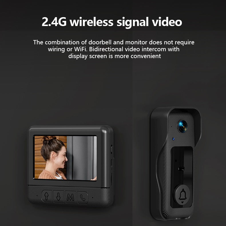 X6 4.3 IPS Screen Indoor/Outdoor Smart Video Doorbell