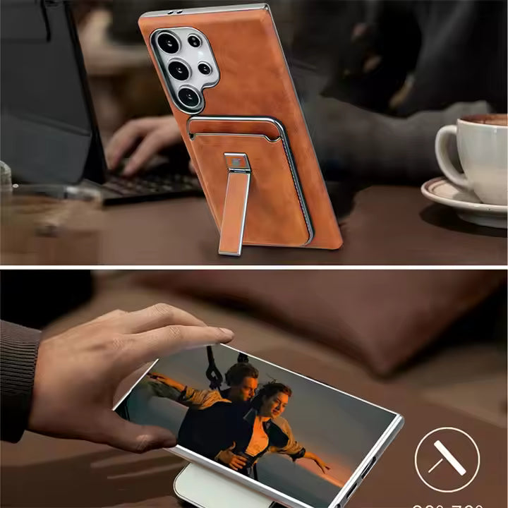 Business PU Leather Phone Case for Samsung