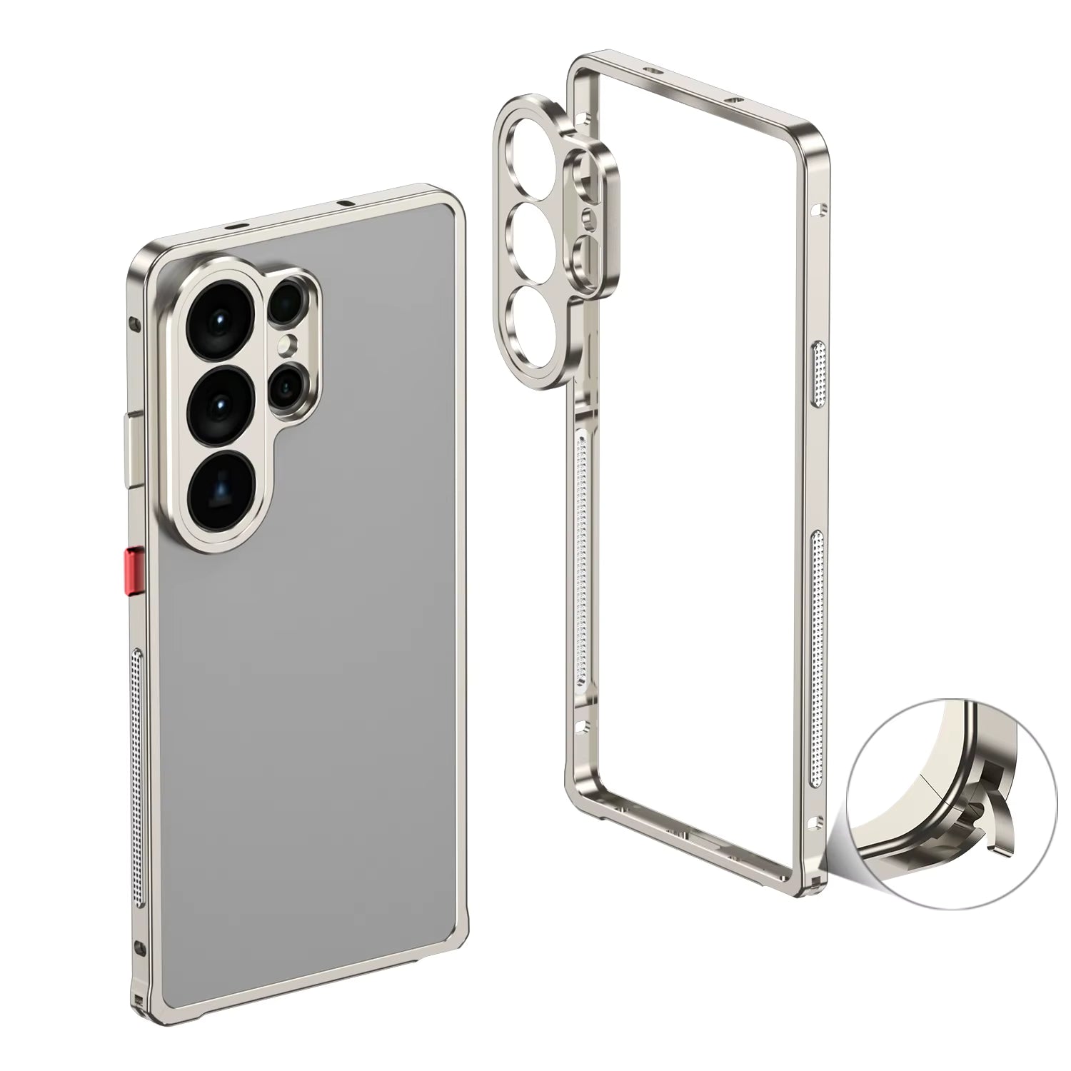 Aluminum alloy metal frame For Samsung S26 Ultra