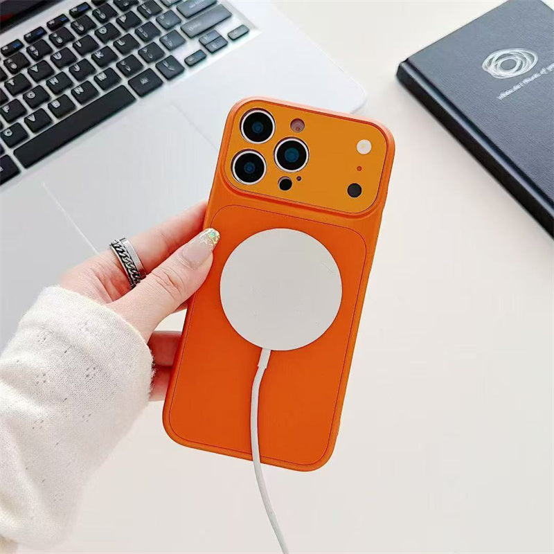 AG Glass Lens MagSafe Matte Case for iPhone