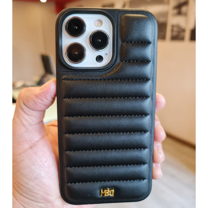HD leather Bubbles Case for IPhone