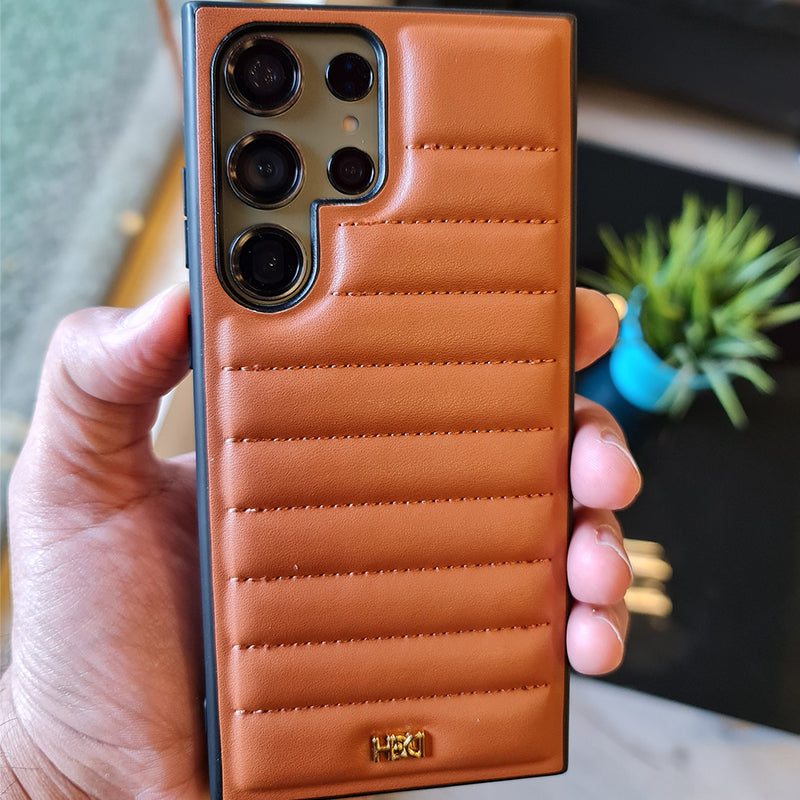 HD leather Bubbles Case for Samsung