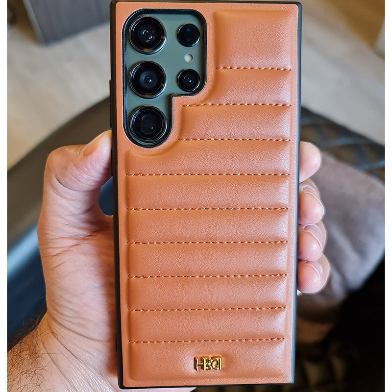 HD leather Bubbles Case for Samsung