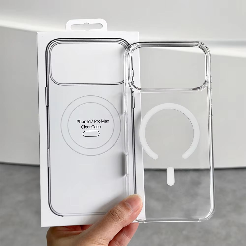 Clear MagSafe compatible Case For iPhone 17 Pro Max