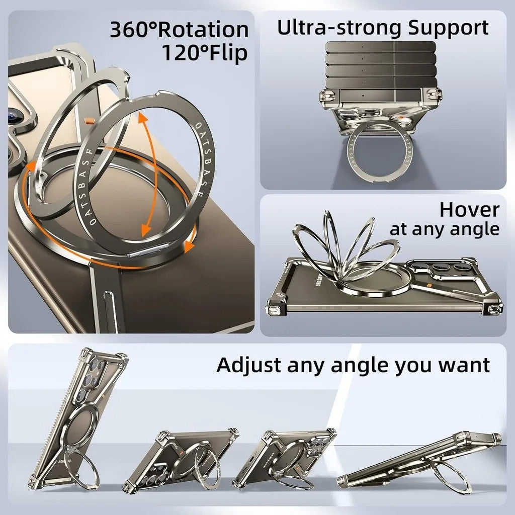 Eary Z Shape Frameless Phone Case For Samsung