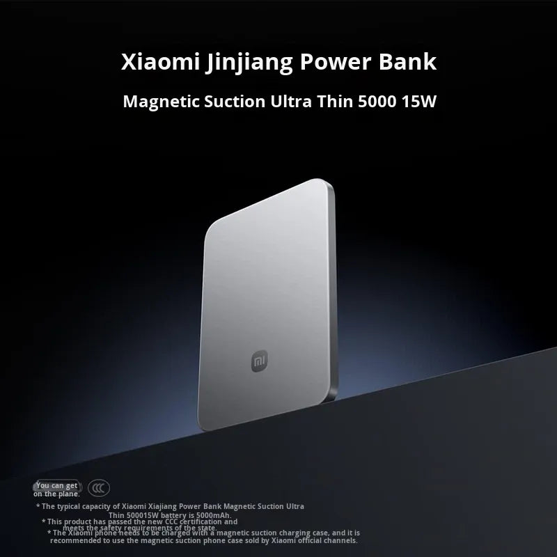 Xiaomi UltraThin Magnetic Power Bank 5000mAh 15W