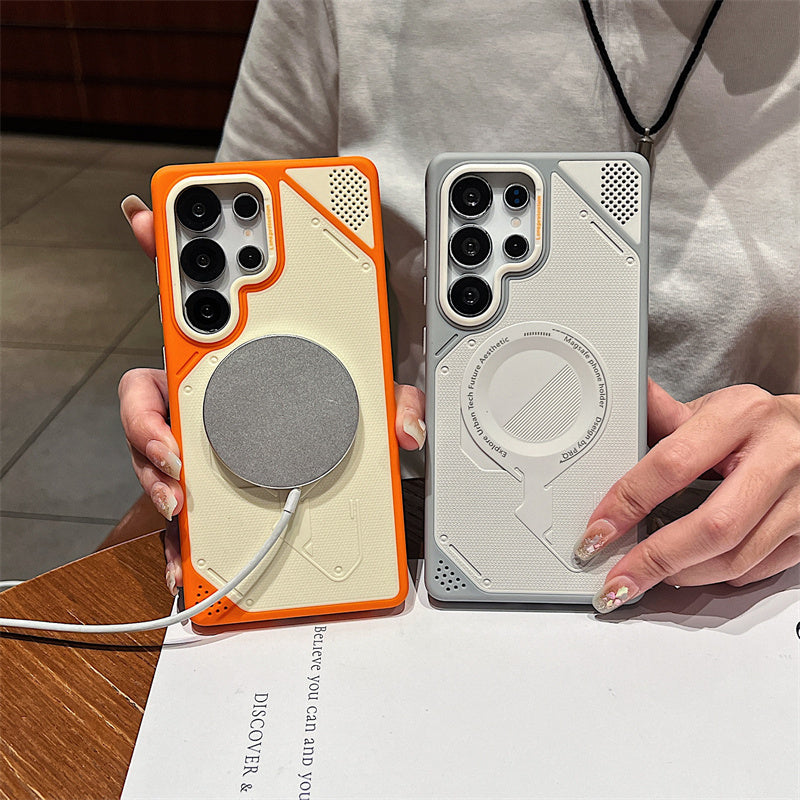 Premium polycarbonate phone case with heat dissipation For Samsung
