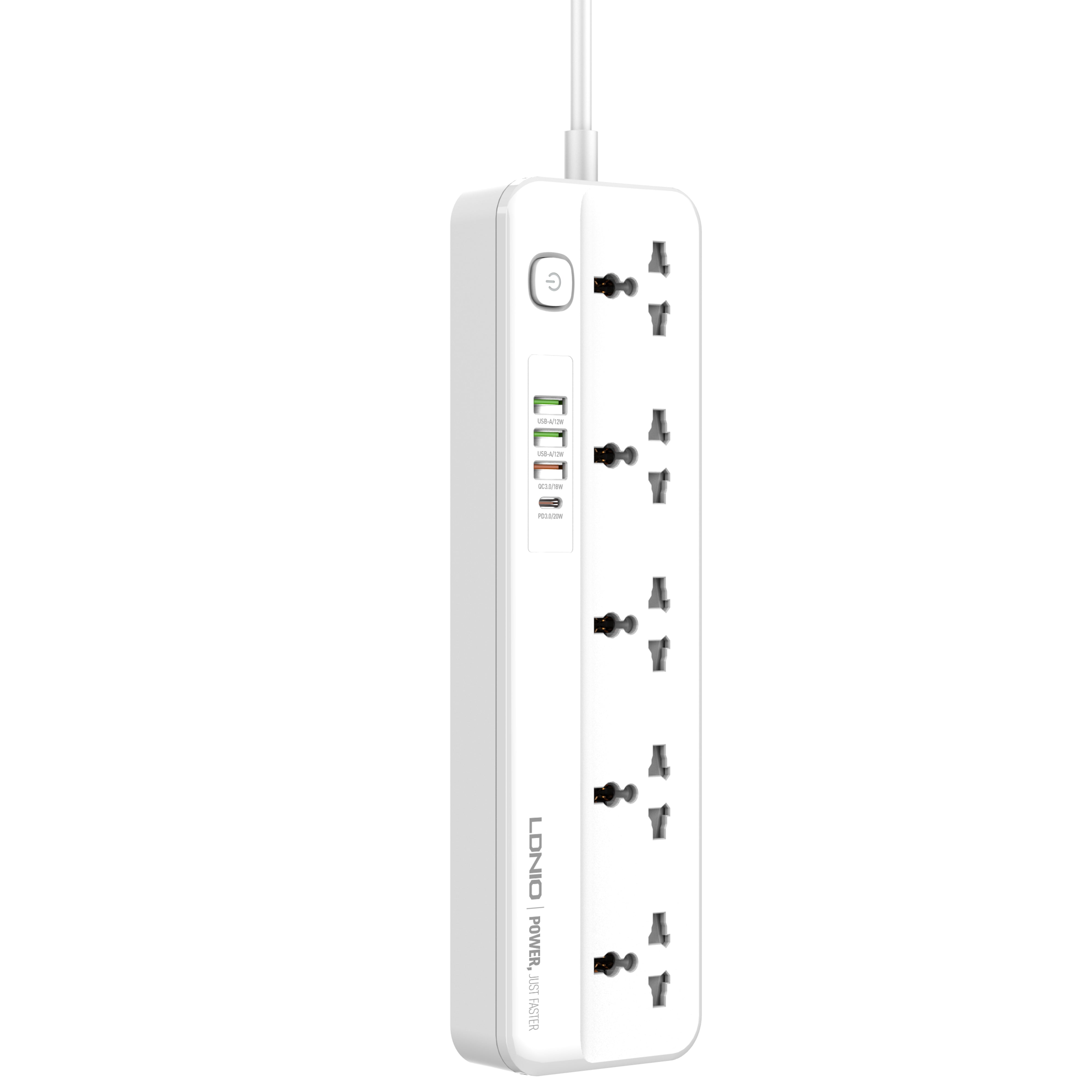 LDNIO 5 AC Outlets Universal Power Strip SC5415
