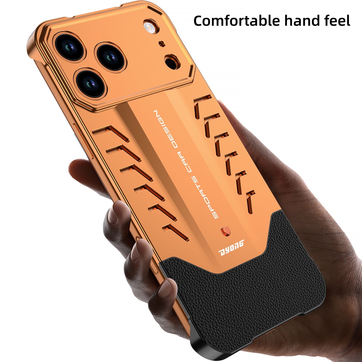 Futuristic Cyber Armor Shield Case for iPhone 17 Pro Max