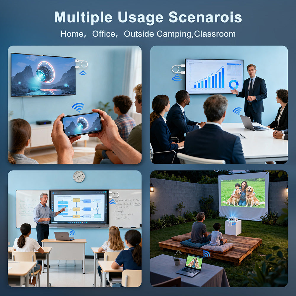 Wireless HDMI Display Dongle Adapter