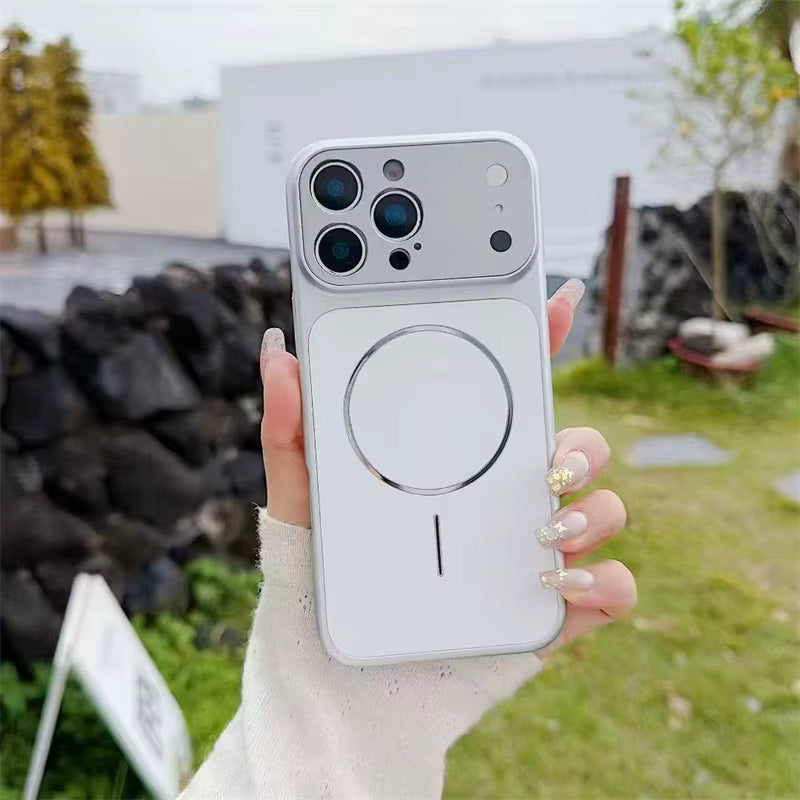 AG Glass Lens MagSafe Matte Case for iPhone