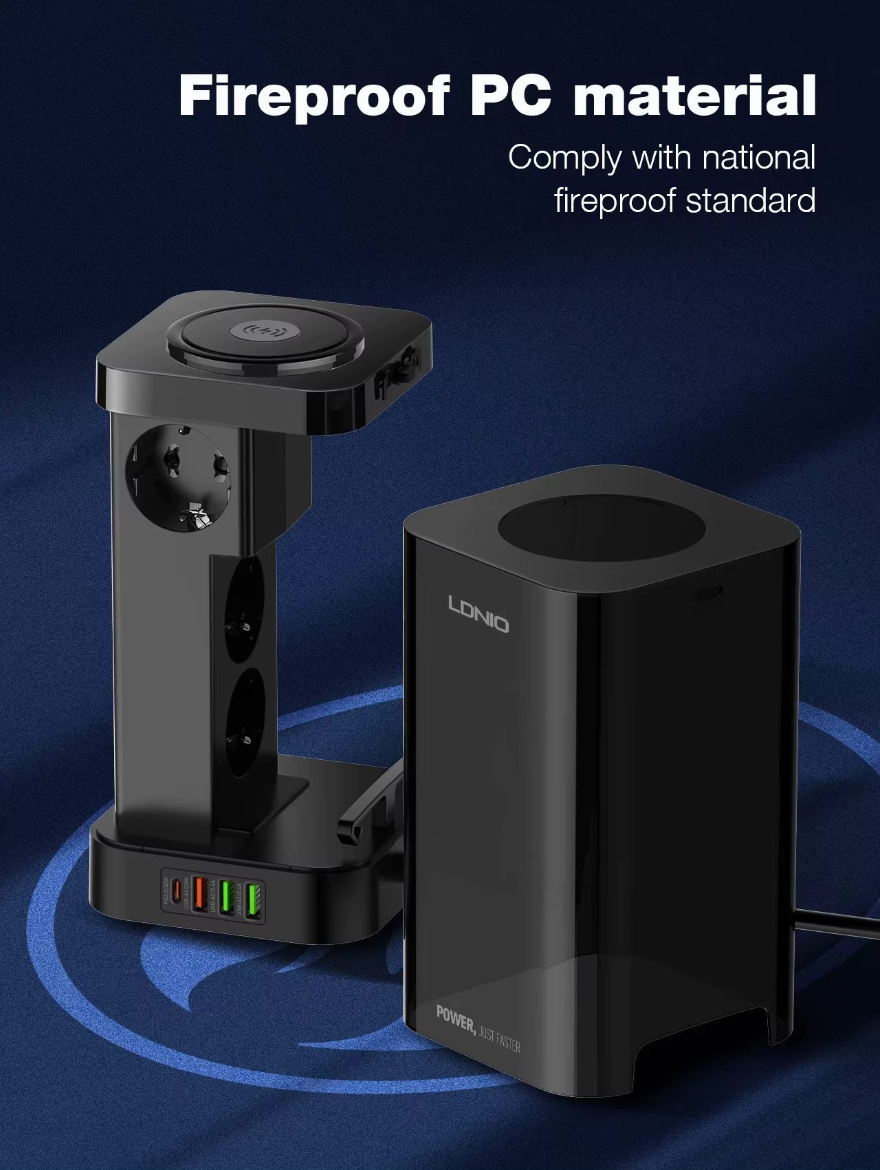 LDNIO SEW4485 2500W Smart Power Strip