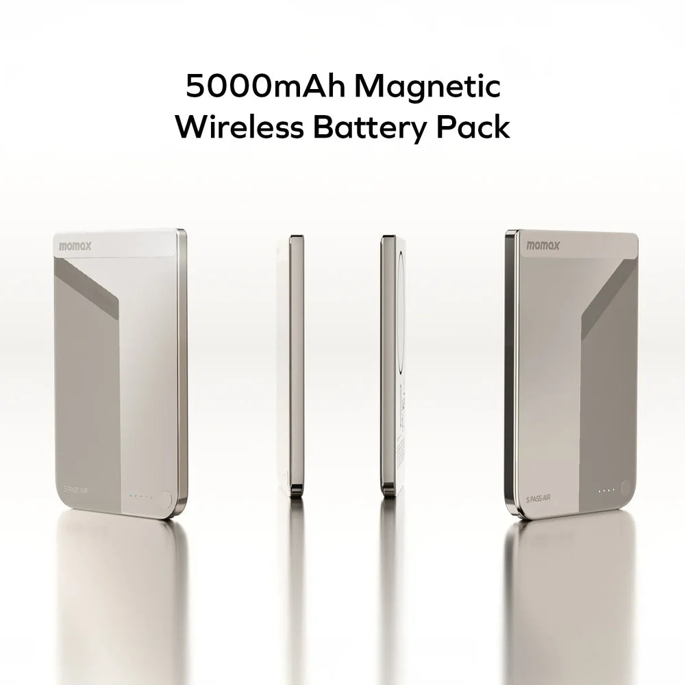 Momax 1-Power S.Pass Air 5000mAh Magnetic Wireless Battery Pack