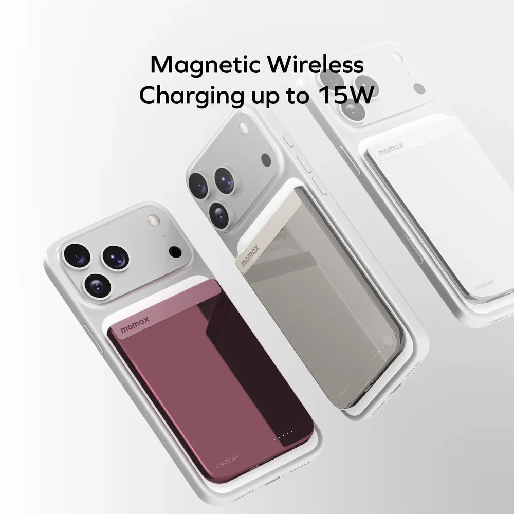 Momax 1-Power S.Pass Air 5000mAh Magnetic Wireless Battery Pack