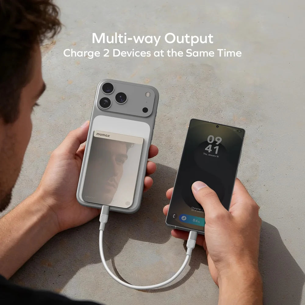 Momax 1-Power S.Pass Air 5000mAh Magnetic Wireless Battery Pack
