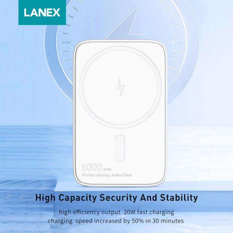 LANEX N6 15W+PD20W MINI MAGNETIC FAST CHARGING POWER BANK