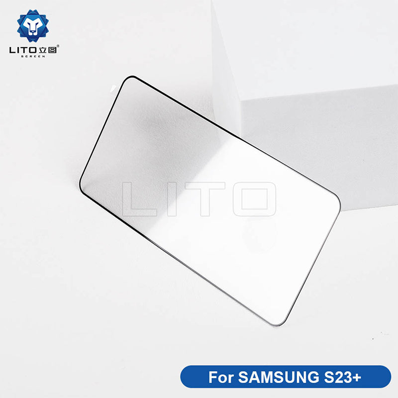 LITO E+ Side Glue Full Coverage Tempered Glass Screen Protector For Samsung