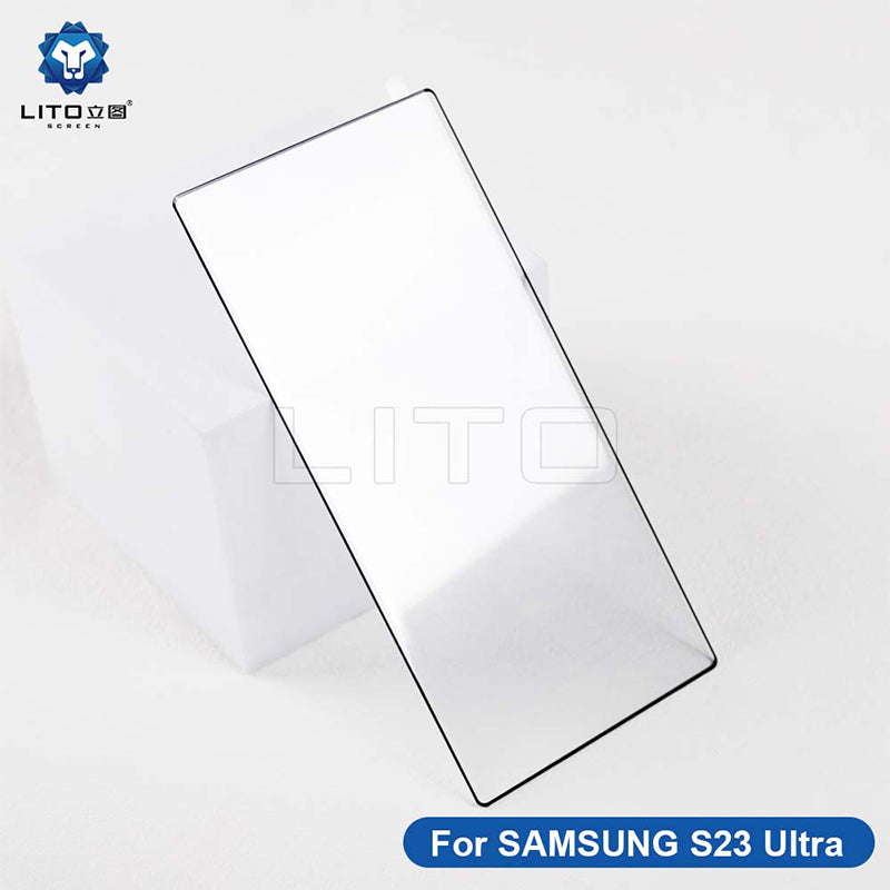 LITO E+ Side Glue Full Coverage Tempered Glass Screen Protector For Samsung