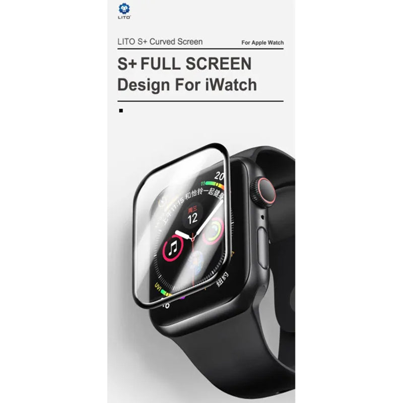 Lito S+ 3D Curved Screen Protector For Apple Watch