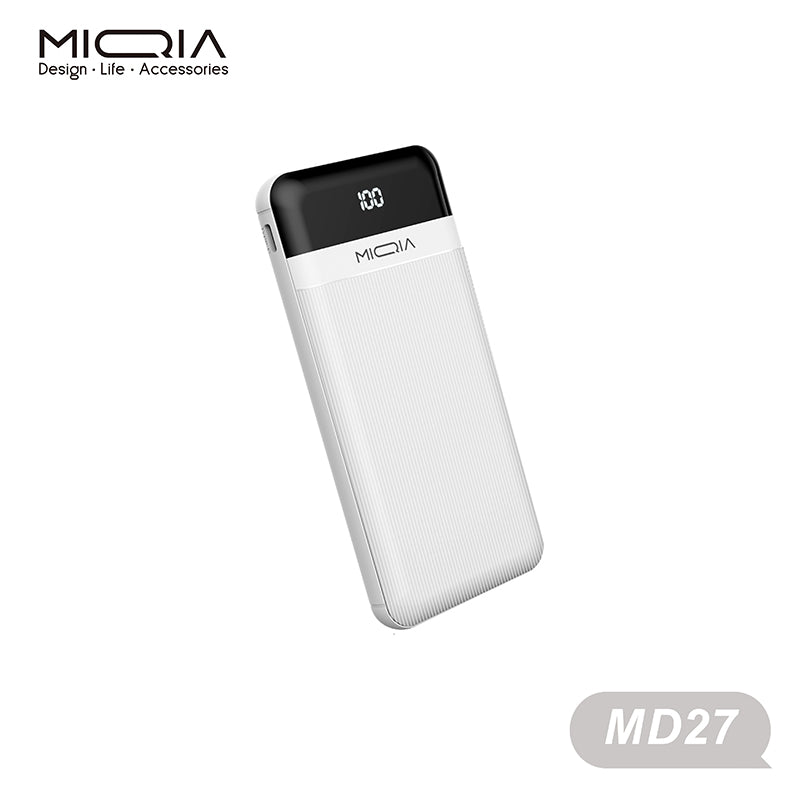 MIQIA MD27-W Power Bank 10000mAh White