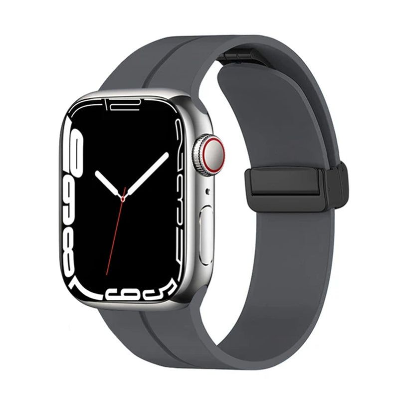 Magnetic Silicone For Apple Watch Band