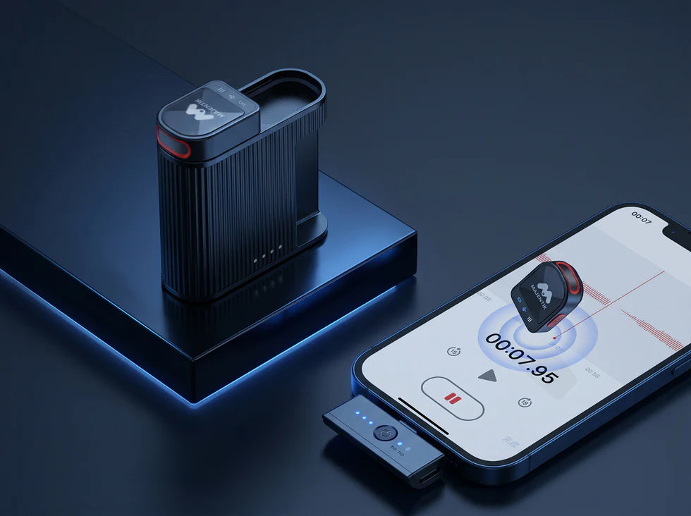 MAJENTIK MM-001 2-in-1 Magnetic Wireless Microphone