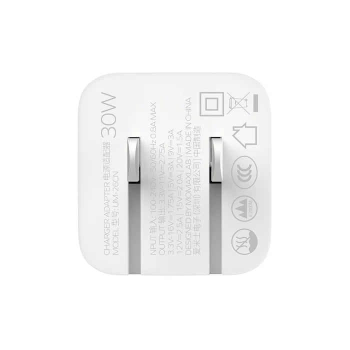 Momax OnePlug 30W Mini USB-C Pd Charger