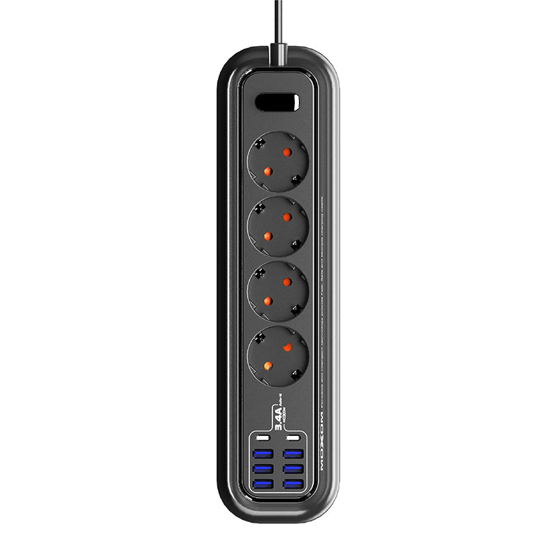Moxom MX-ST05 power strip and charger 12 in 1 for ultra-fast charging