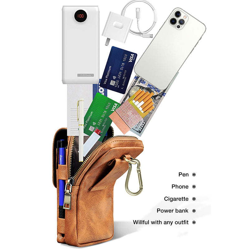PULOKA Multi-Function Mobile Phone Waist Bag Pouch