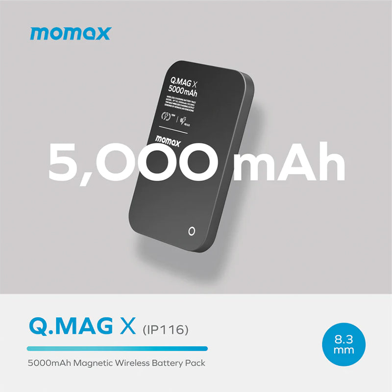 momax Q.Mag X/X1/X2 Wireless battery pack IP116/IP117/IP120