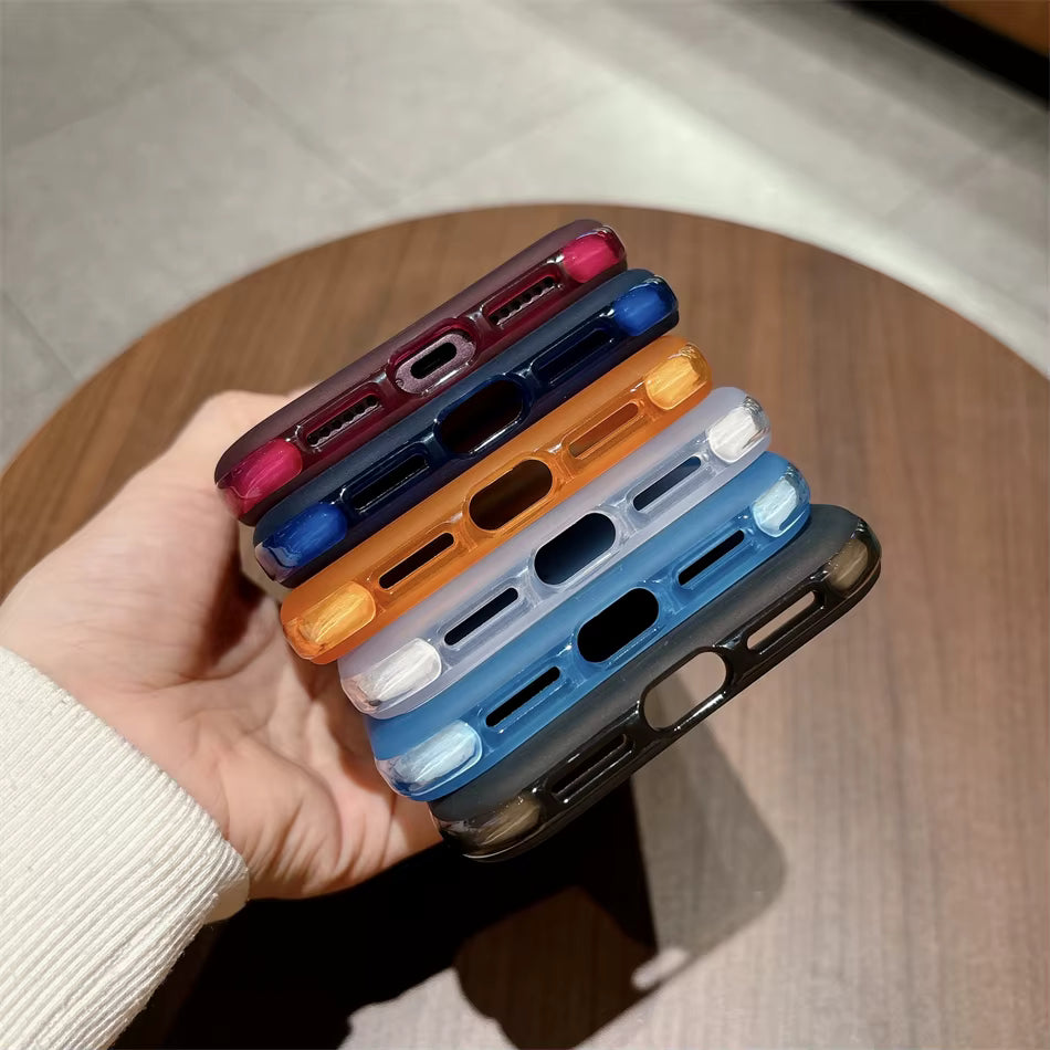 Luxury Magnetic Matte Acrylic Phone Case For iPhone