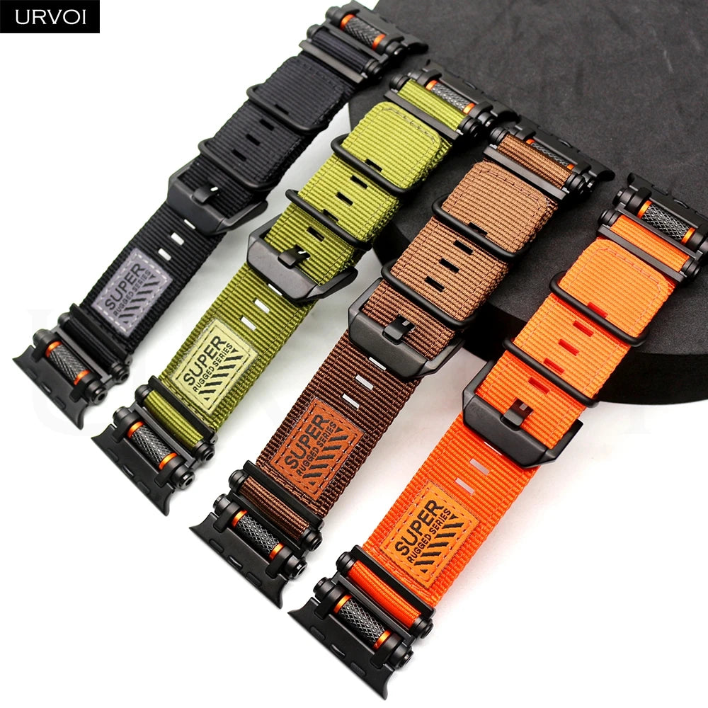 Tactical Nylon Strap for Apple Watch