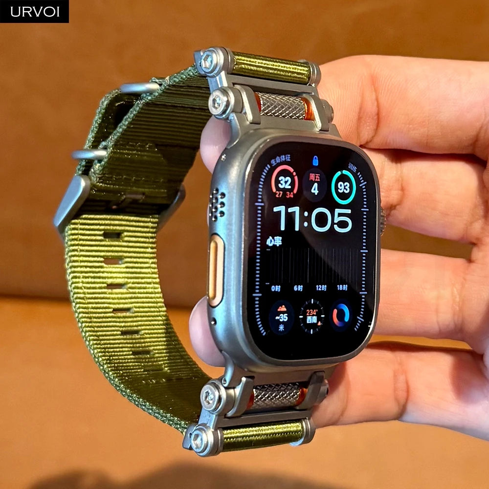 Tactical Nylon Strap for Apple Watch