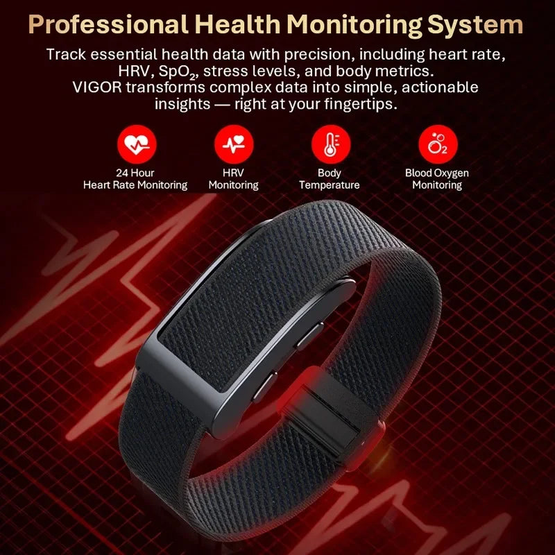 VALDUS VIGOR GPS Screenless Fitness Tracker