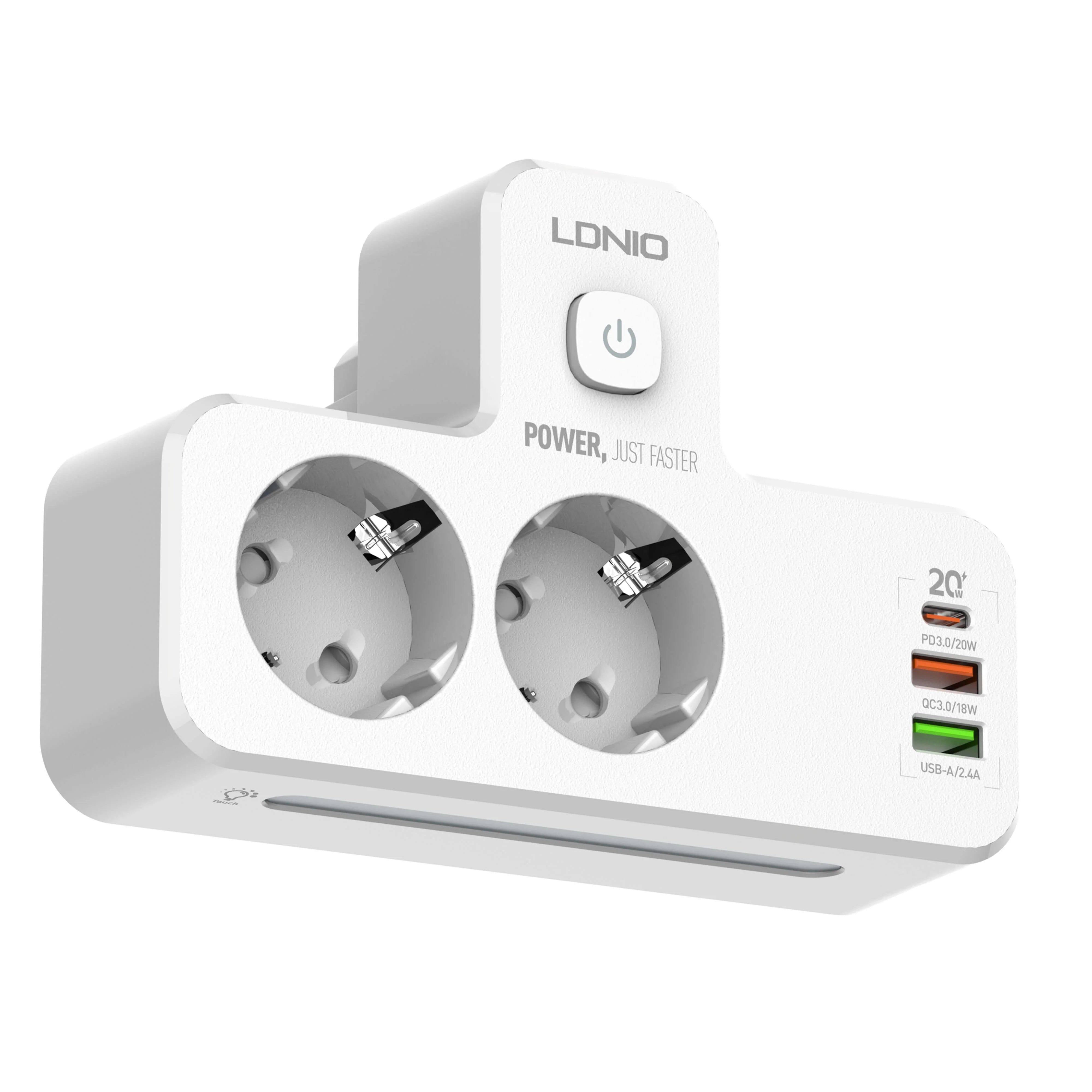 LDNIO Portable Electrical Extension Socket SE2337