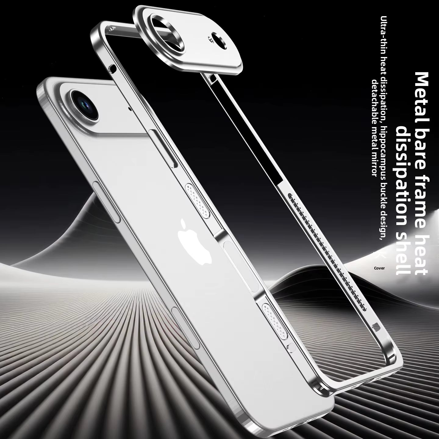 Aluminum alloy metal frame For  iPhone 17 Pro Max