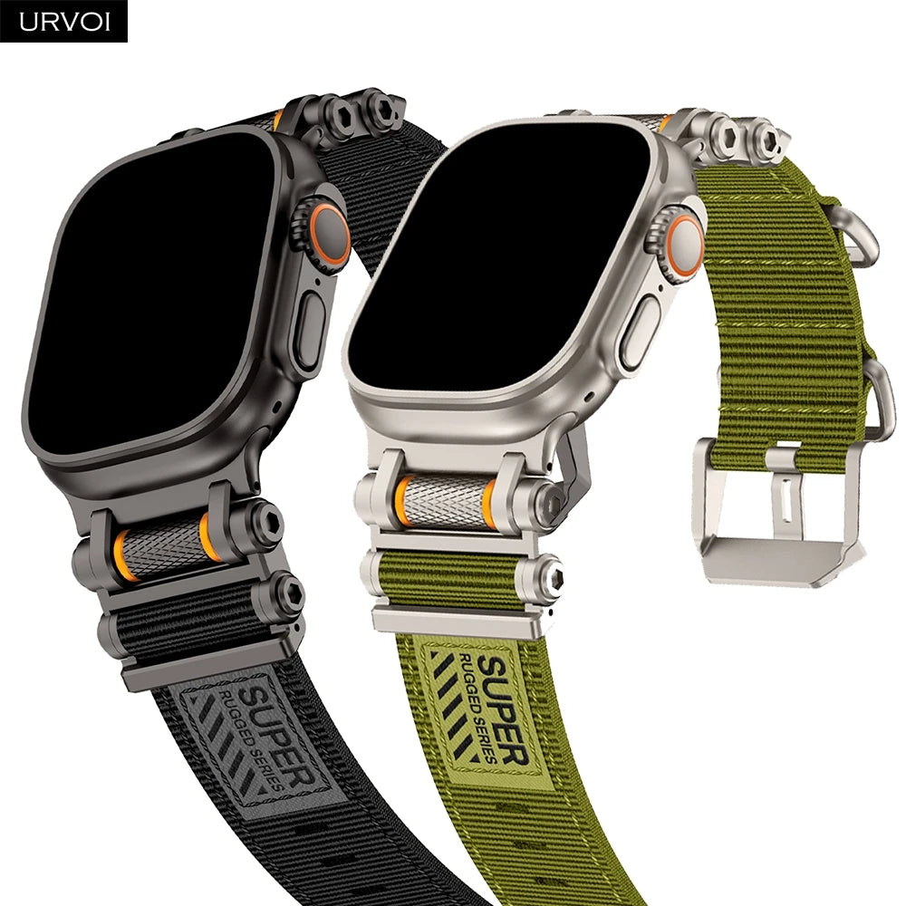 Tactical Nylon Strap for Apple Watch