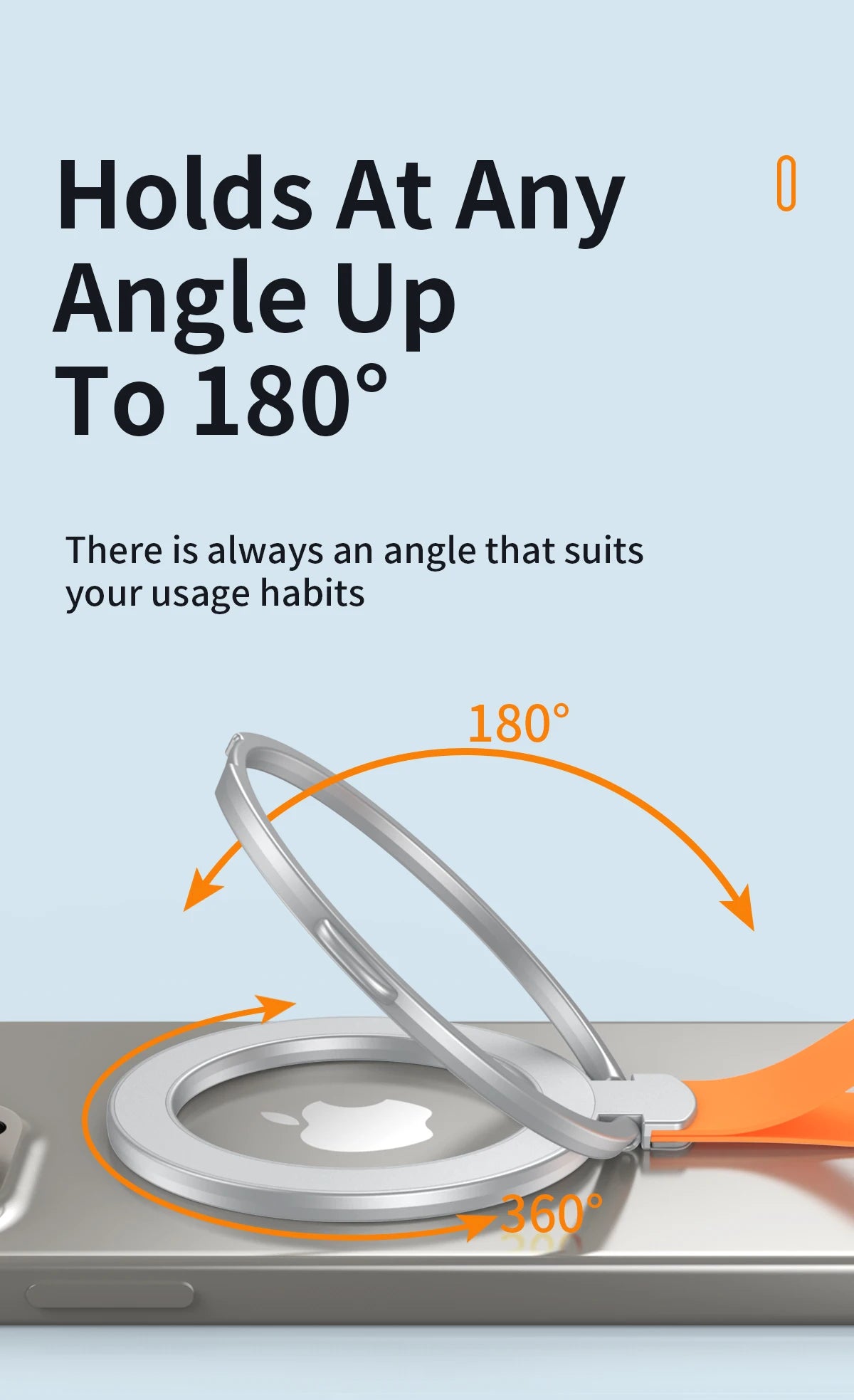 Magnetic Phone Ring Holder