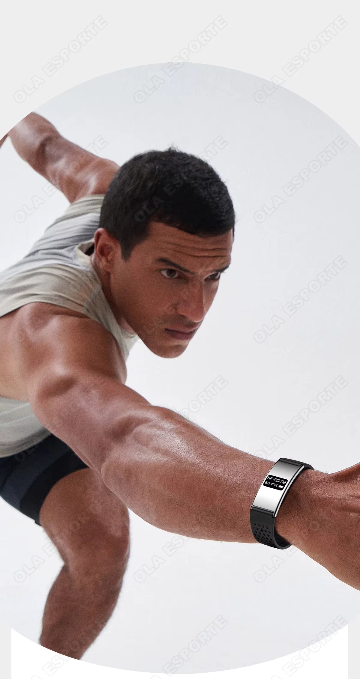 stainless steel Smart Band Bracelet