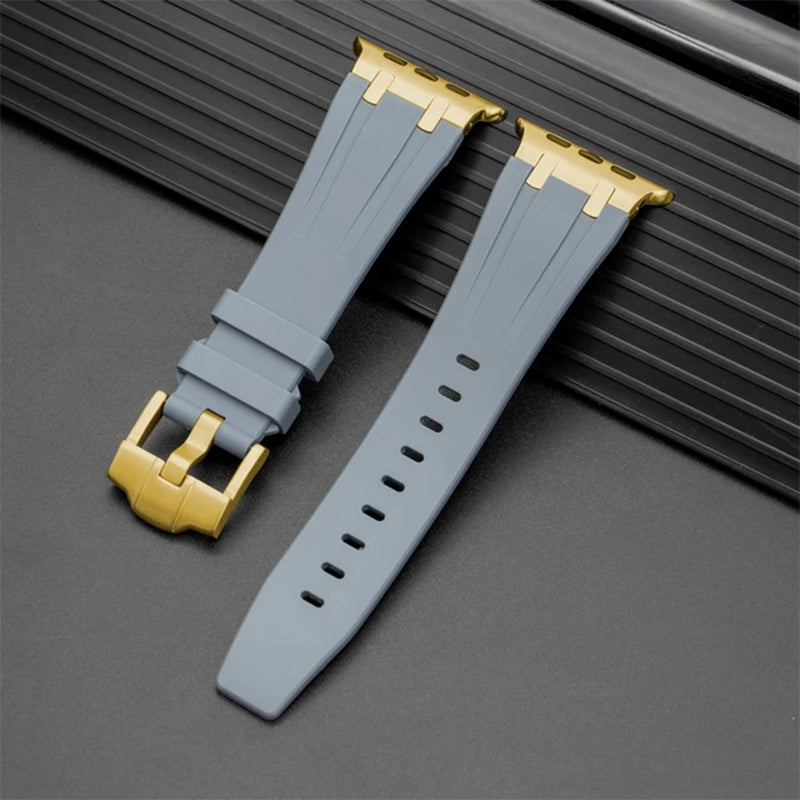 Soft silicone Apple Watch band