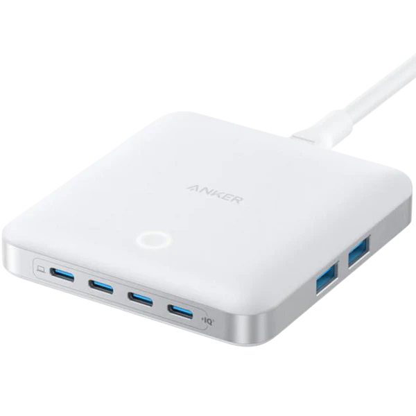 Anker Charger (130W, 6 Ports, GaN)