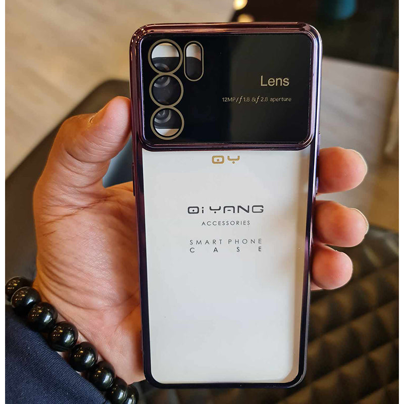 Transparent silicone Lens Case OPPO
