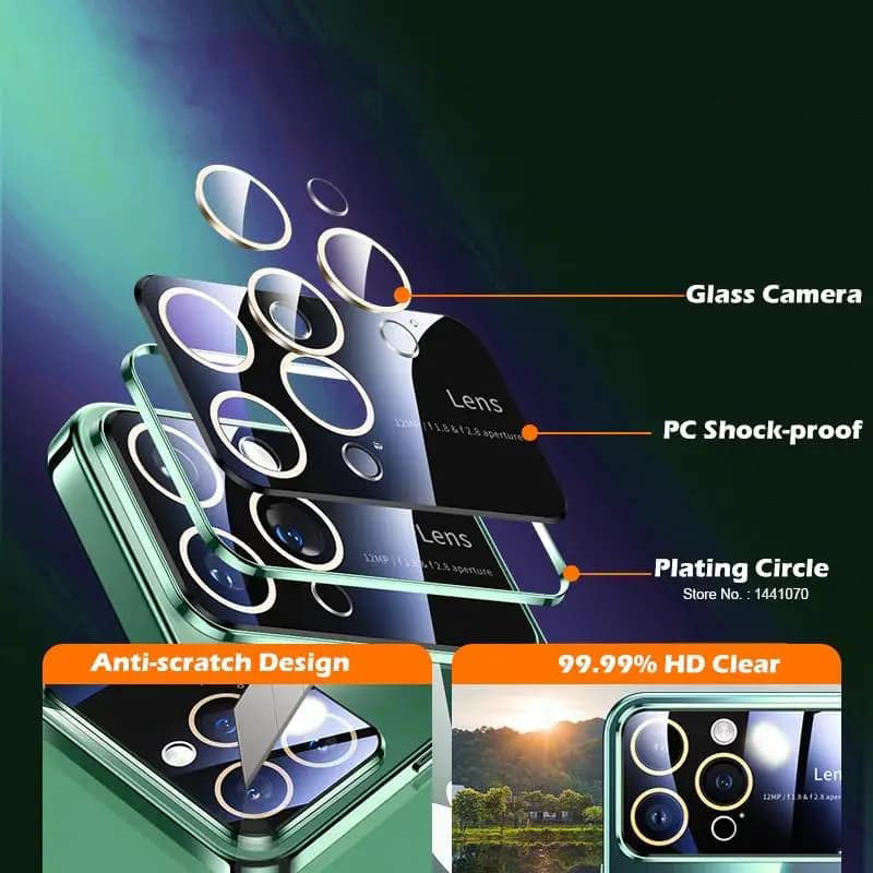 Transparent silicone Lens Case Samsung