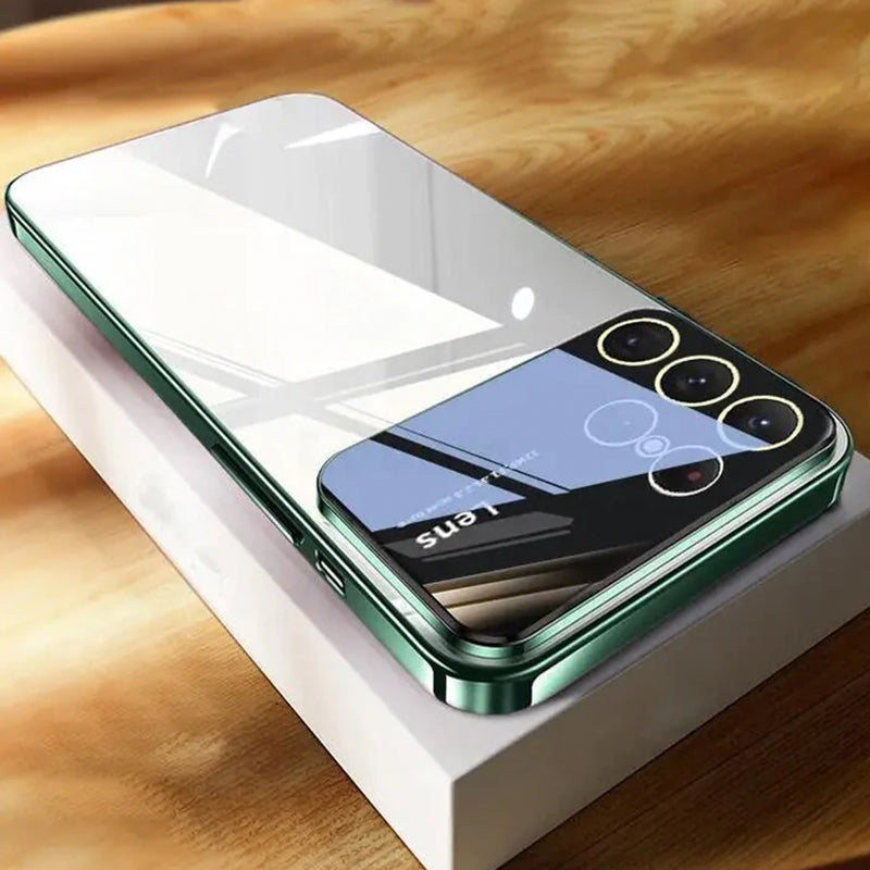 Transparent silicone Lens Case Samsung