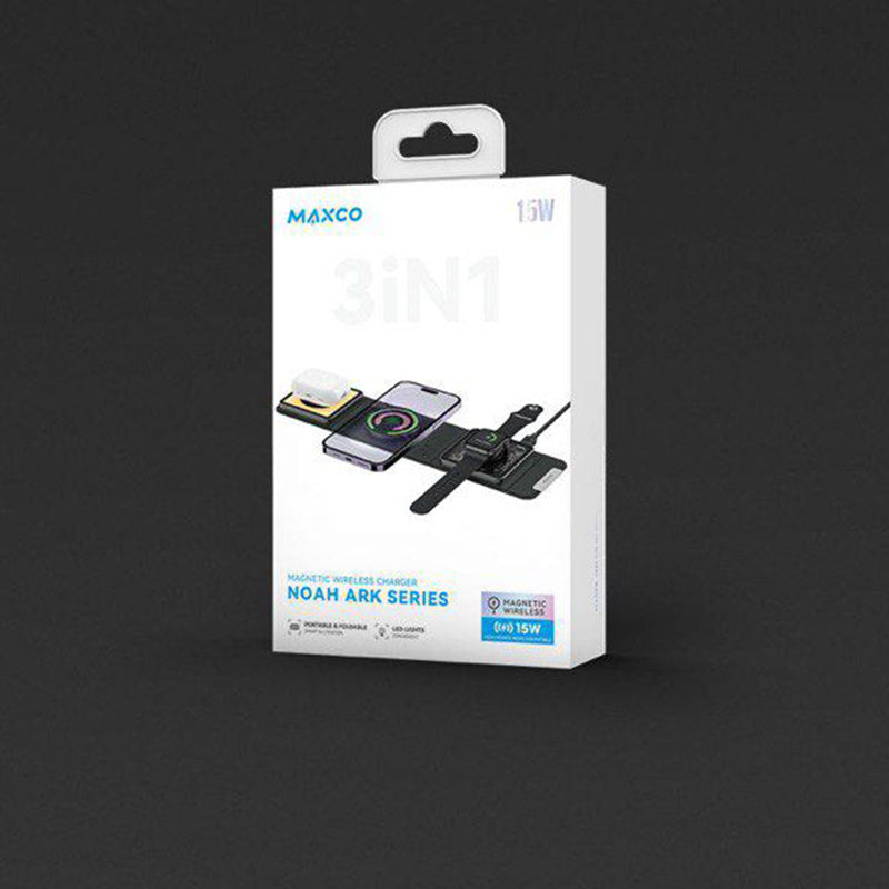 MAXCO MCW-02 Wireless Charger 3 in 1