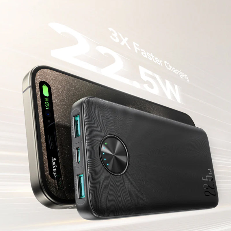 JOYROOM JR-PBF15 22.5W LED Fast Charging Power Bank 10000 mAh